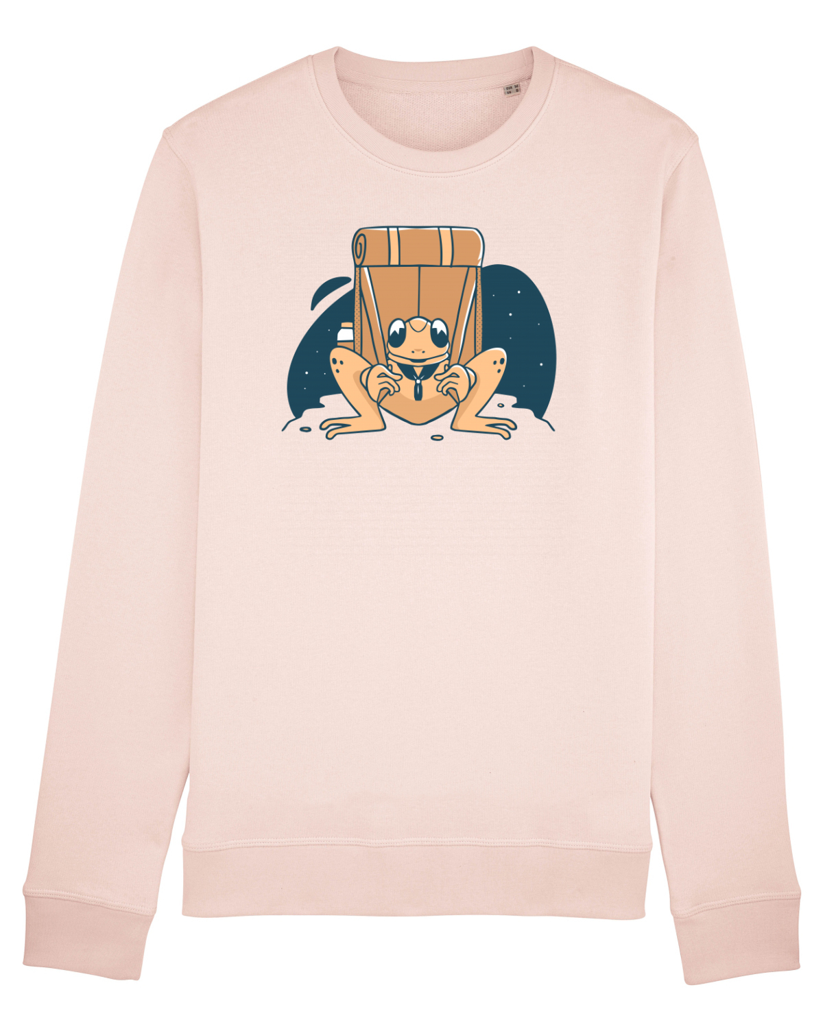 Bluză mânecă lungă Unisex Rise Candy Pink