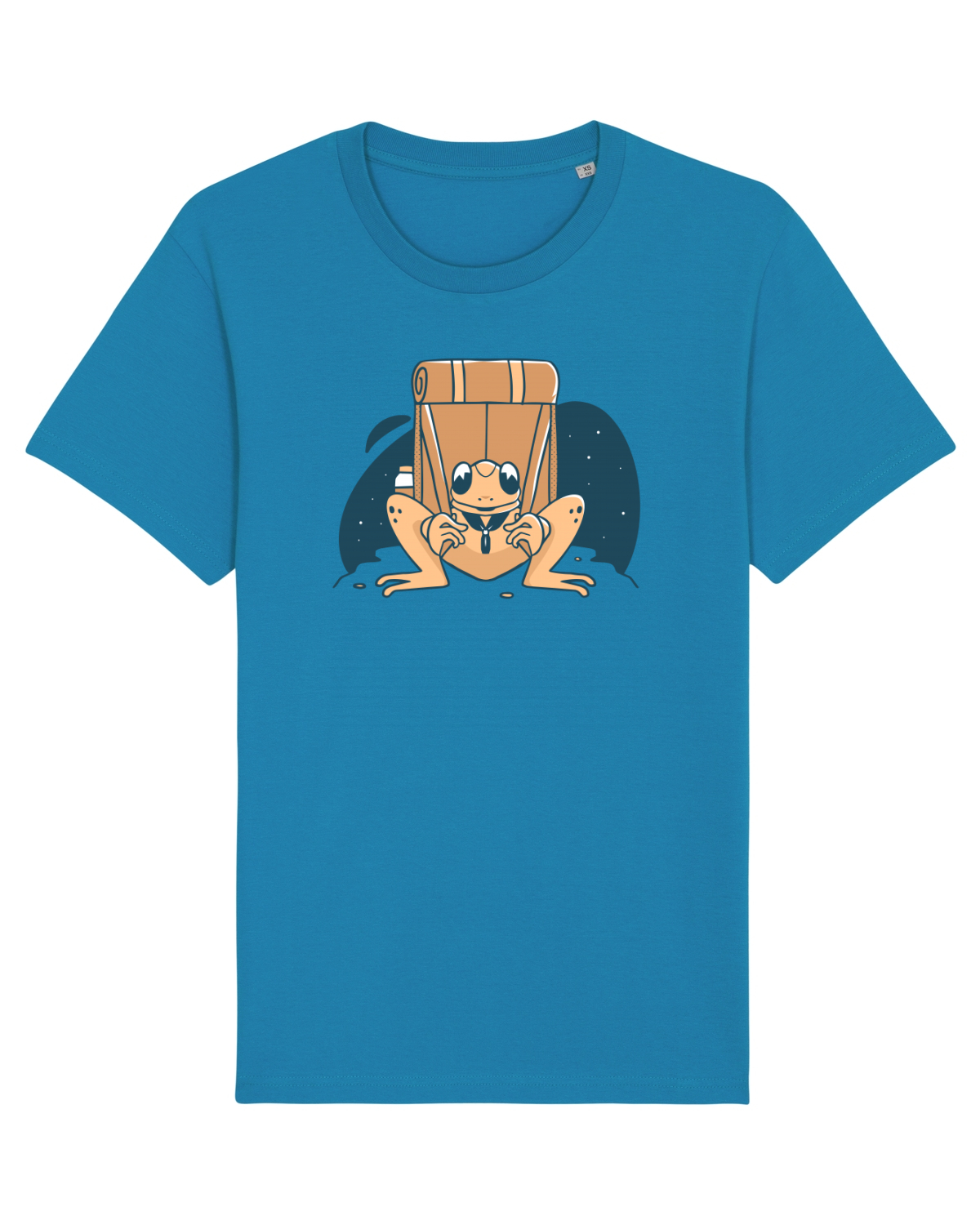 Tricou mânecă scurtă Unisex Rocker Azur