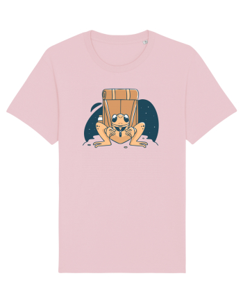 Broasca ce care un rupsac in spate Cotton Pink