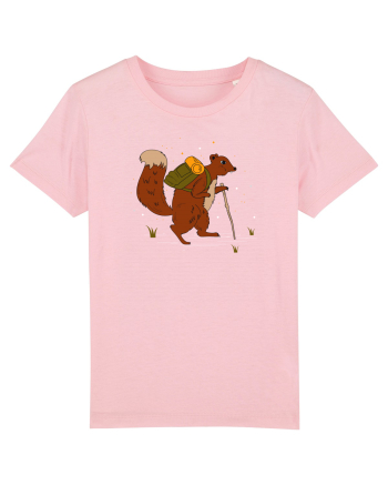 Cu veverita la padure Cotton Pink