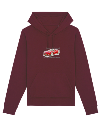 Plangi in Ferrari Burgundy