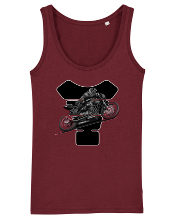 Tank Protector Sport Bike Burgundy