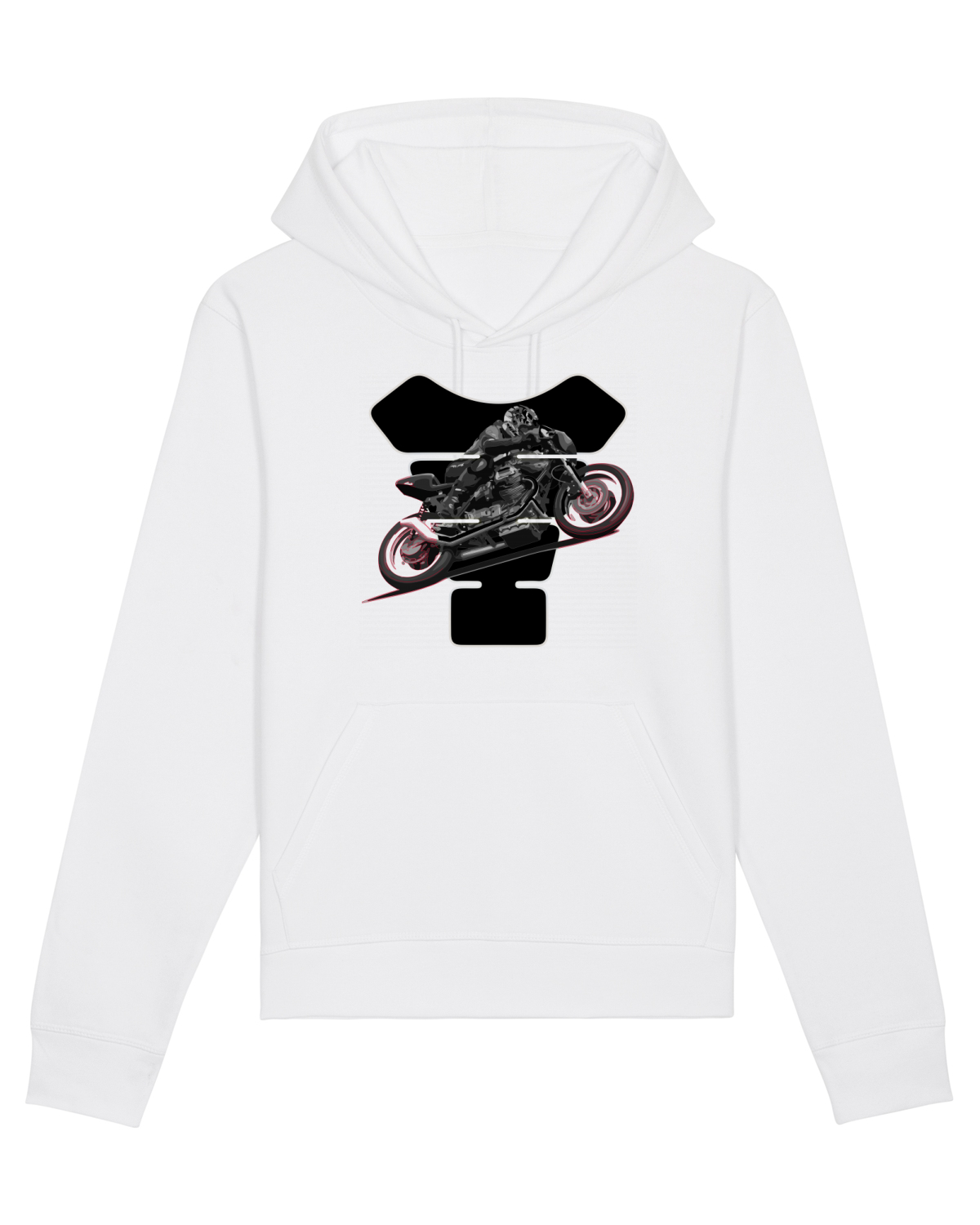 Hanorac Unisex Drummer White