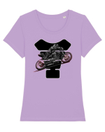 Tank Protector Sport Bike Tricou mânecă scurtă guler larg fitted Damă Expresser