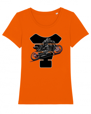 Tank Protector Sport Bike Bright Orange