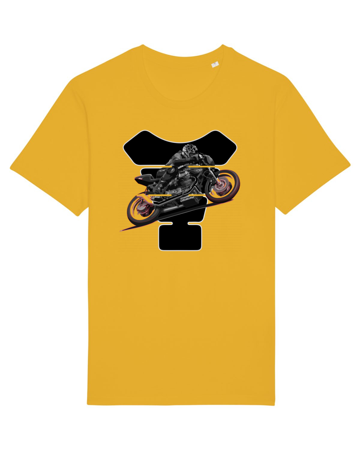 Tricou mânecă scurtă Unisex Rocker Spectra Yellow
