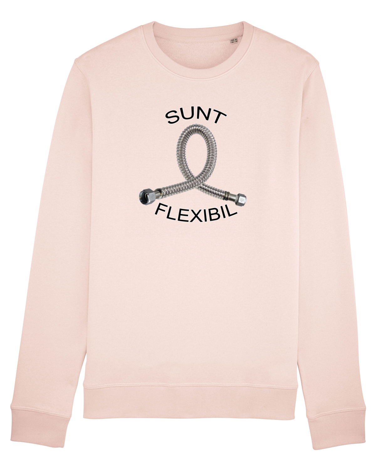 Bluză mânecă lungă Unisex Rise Candy Pink