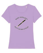 Sunt intelept Tricou mânecă scurtă guler larg fitted Damă Expresser