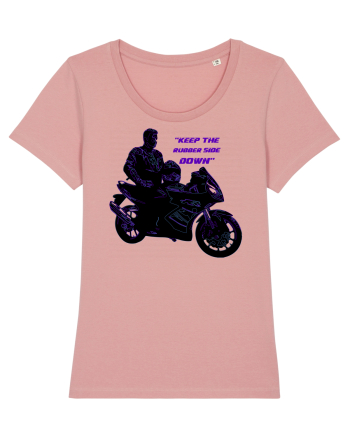 Rubber side down Canyon Pink