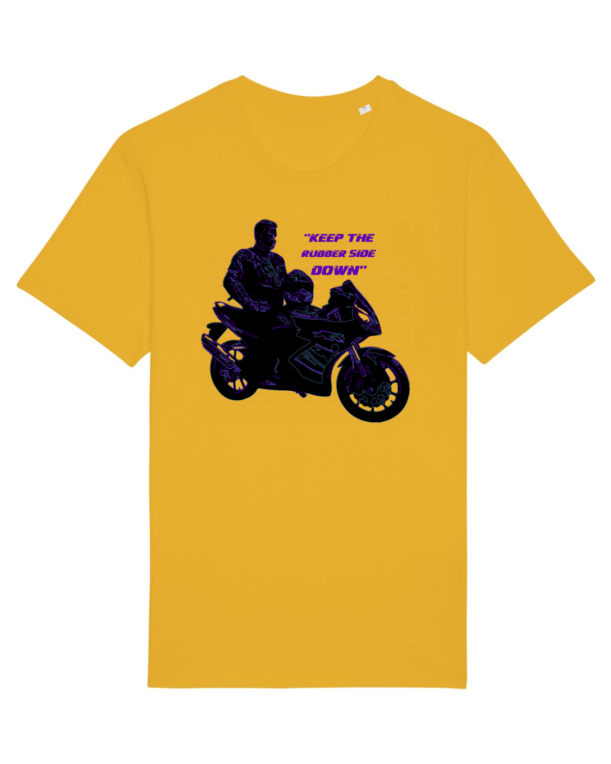 Tricou mânecă scurtă Unisex Rocker Spectra Yellow