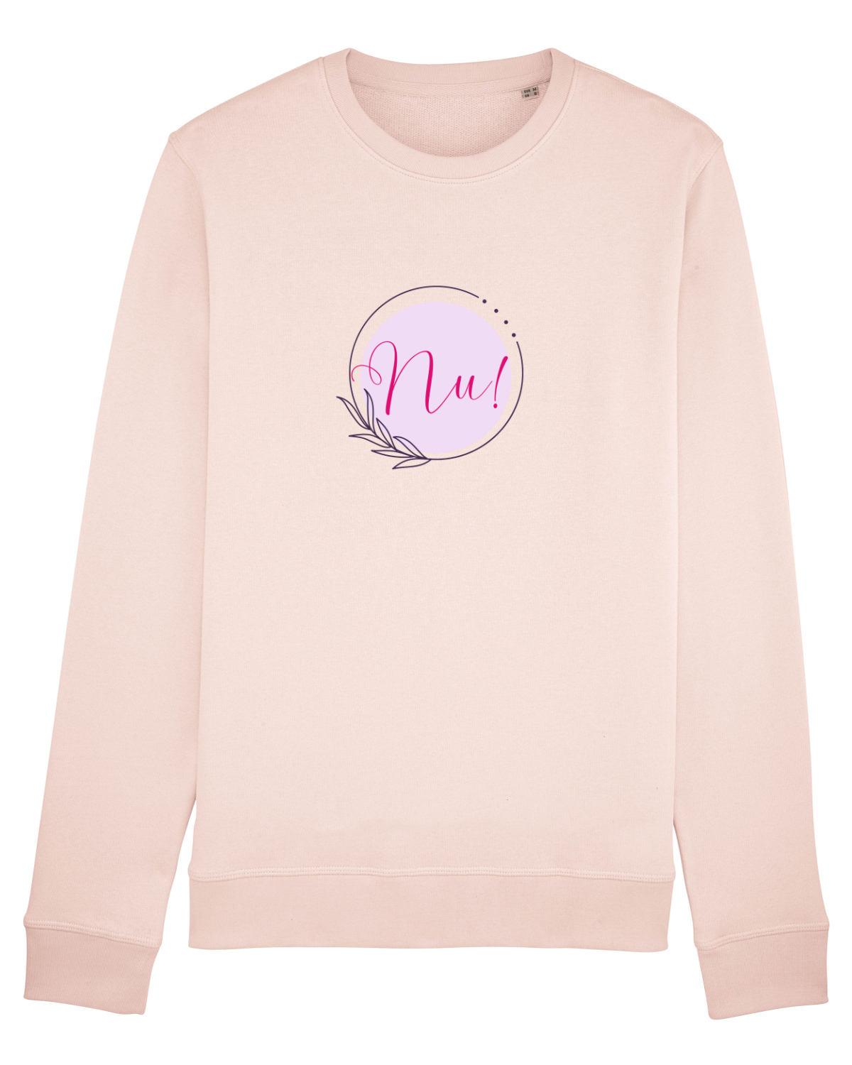 Bluză mânecă lungă Unisex Rise Candy Pink