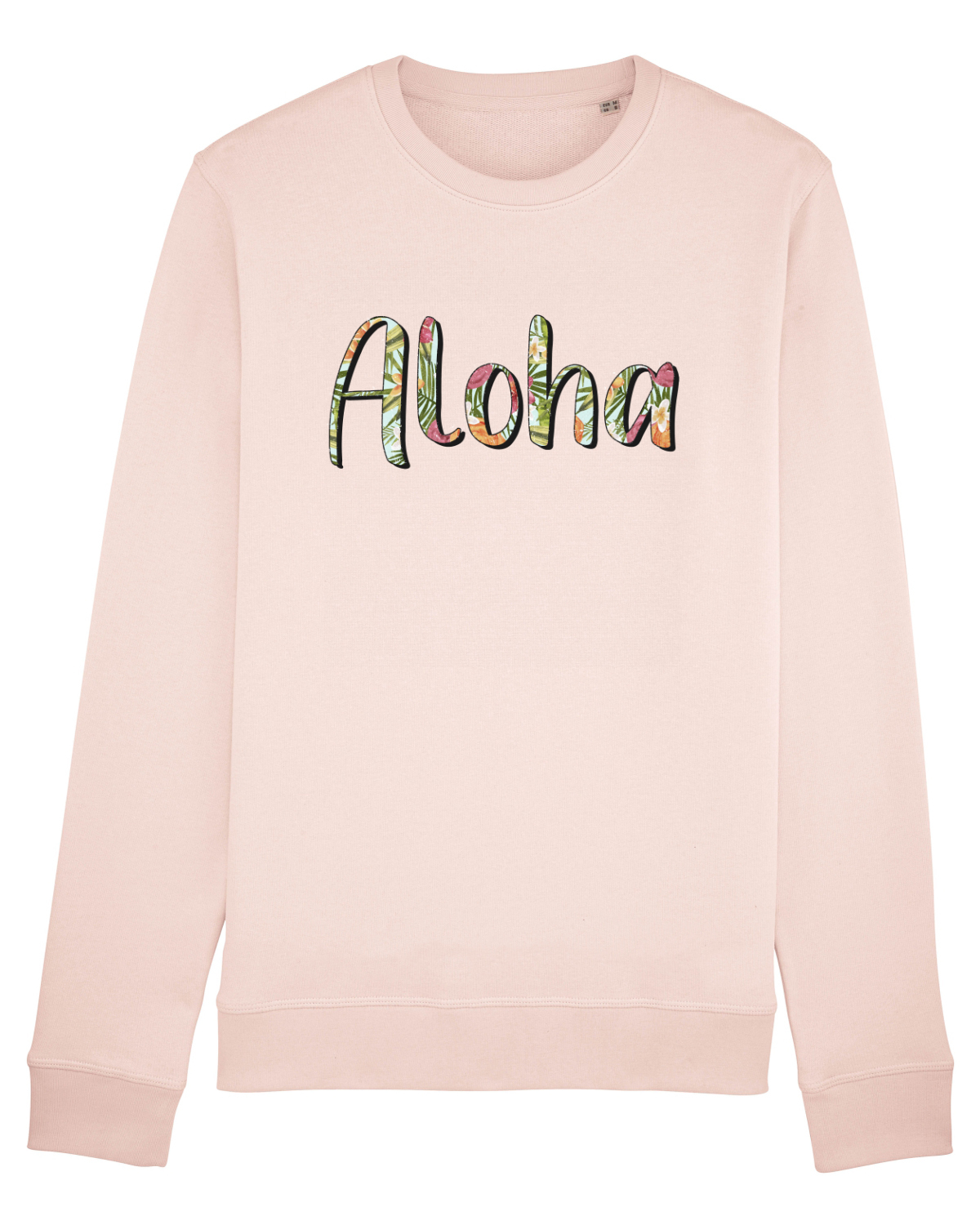 Bluză mânecă lungă Unisex Rise Candy Pink