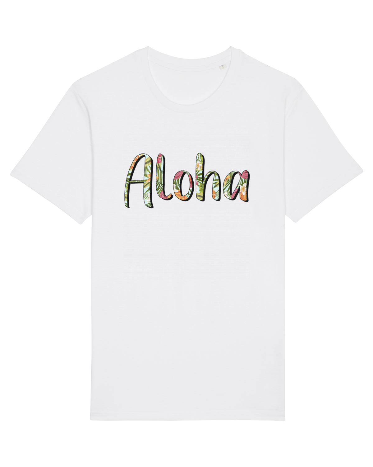 Tricou mânecă scurtă Unisex Rocker White