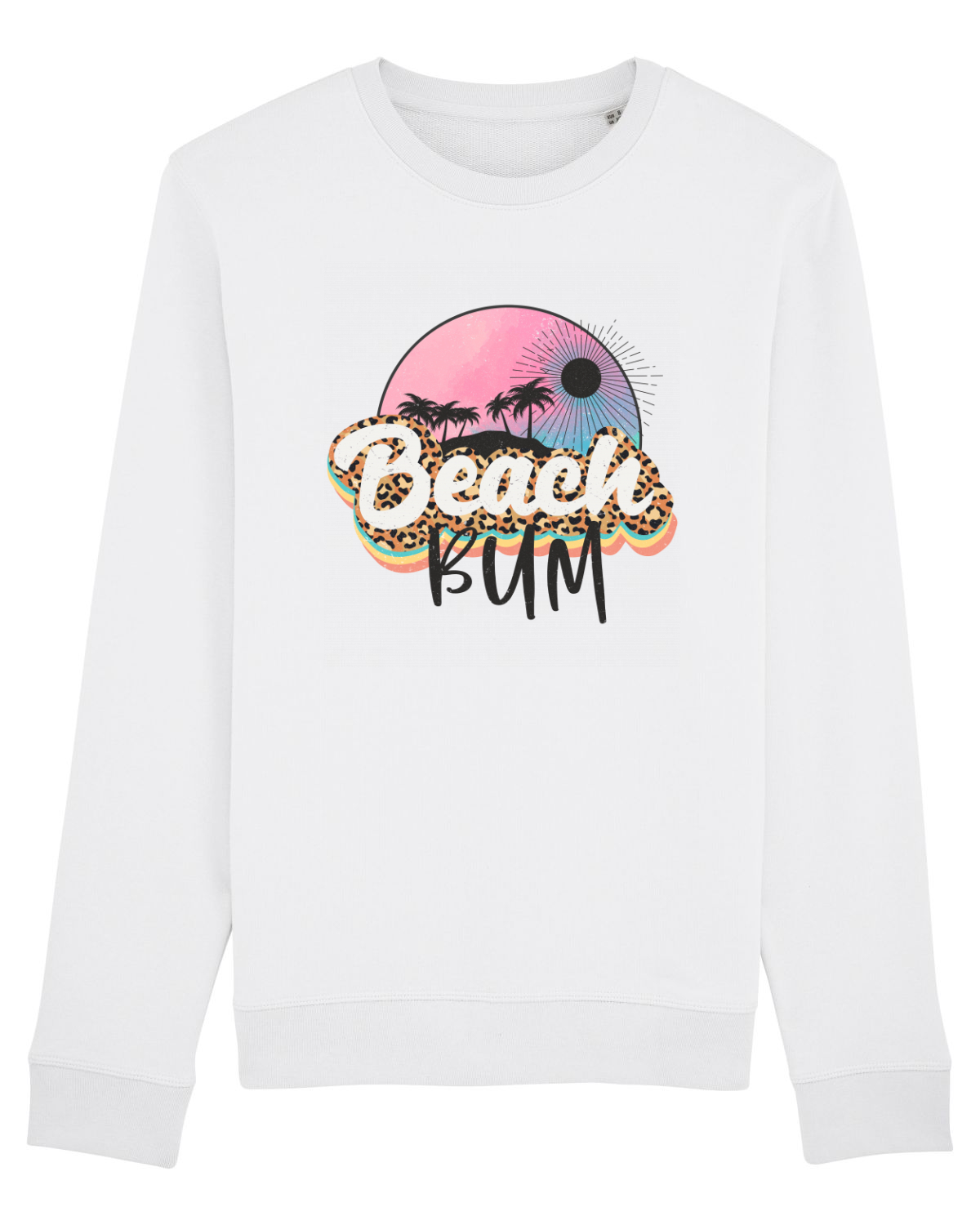 Bluză mânecă lungă Unisex Rise White