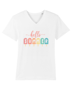 Hello Summer Tricou mânecă scurtă guler V Bărbat Presenter