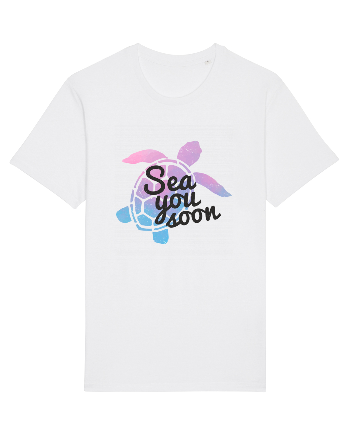 Tricou mânecă scurtă Unisex Rocker White