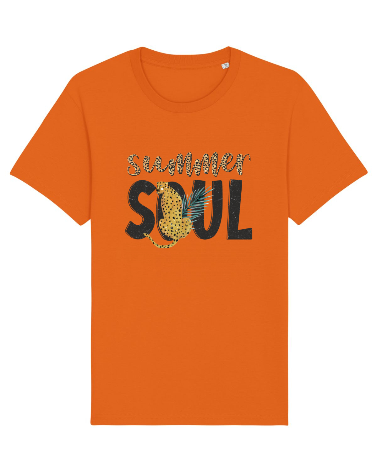 Tricou mânecă scurtă Unisex Rocker Bright Orange