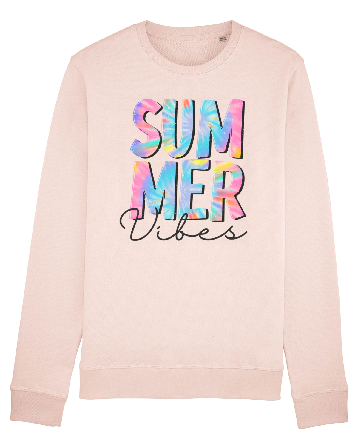 Bluză mânecă lungă Unisex Rise Candy Pink