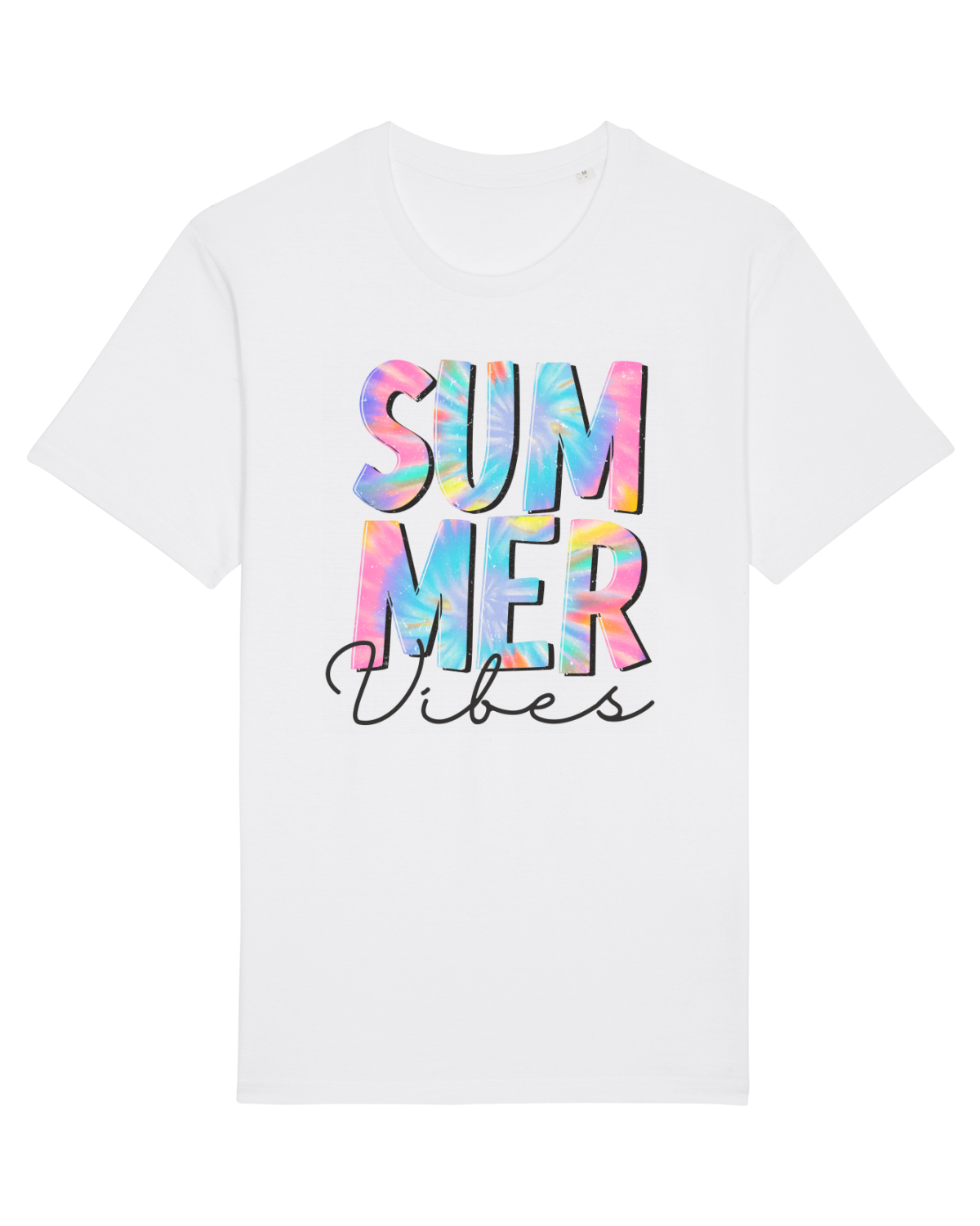 Tricou mânecă scurtă Unisex Rocker White