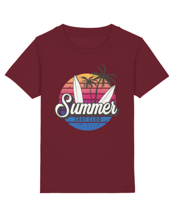 Summer Vintage Sunset Burgundy