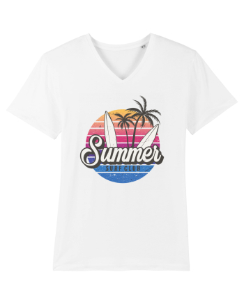 Summer Vintage Sunset White