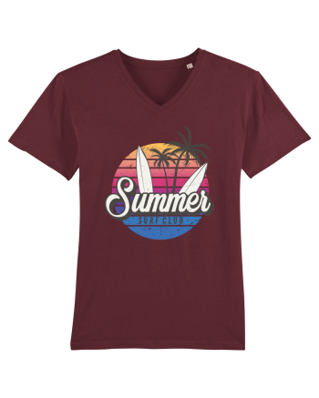 Summer Vintage Sunset Burgundy