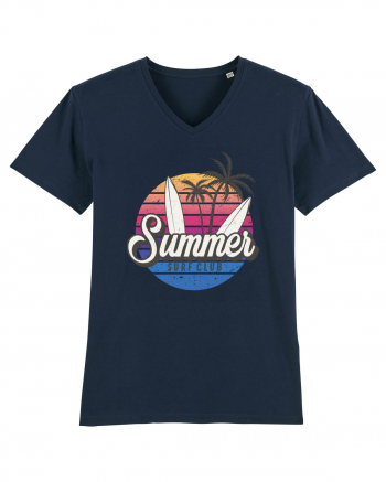 Summer Vintage Sunset French Navy