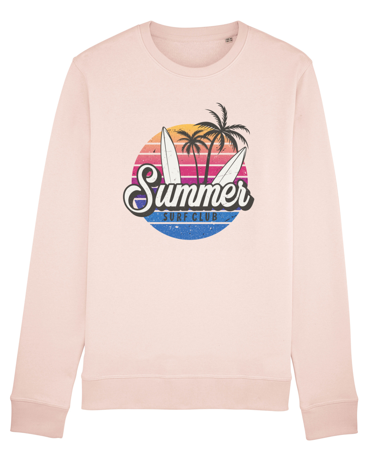 Bluză mânecă lungă Unisex Rise Candy Pink