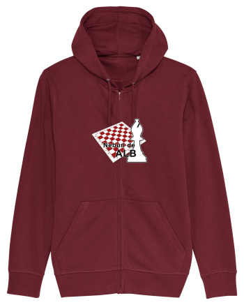 Nebun de alb Burgundy