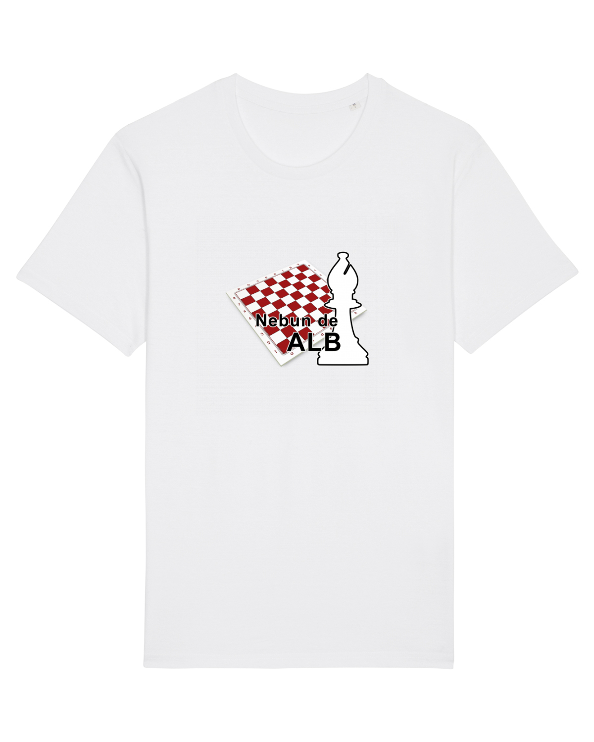 Tricou mânecă scurtă Unisex Rocker White