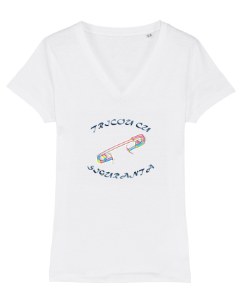 Tricou cu siguranta White
