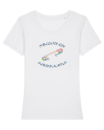 Tricou cu siguranta White