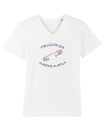 Tricou cu siguranta White