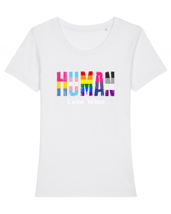HUMAN - Love Wins White