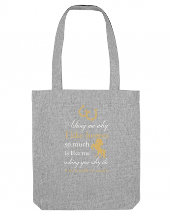 HORSE Heather Grey