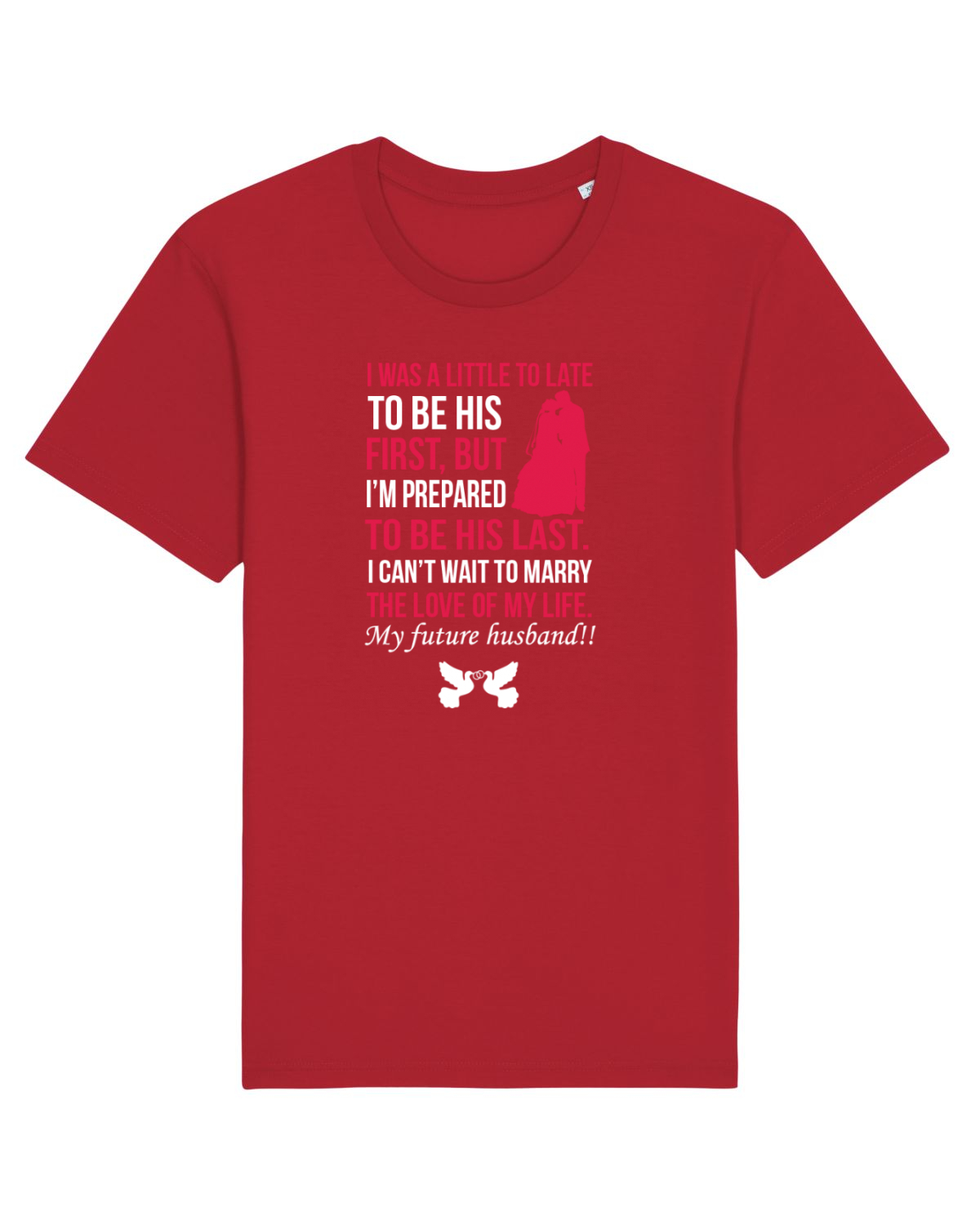 Tricou mânecă scurtă Unisex Rocker Red