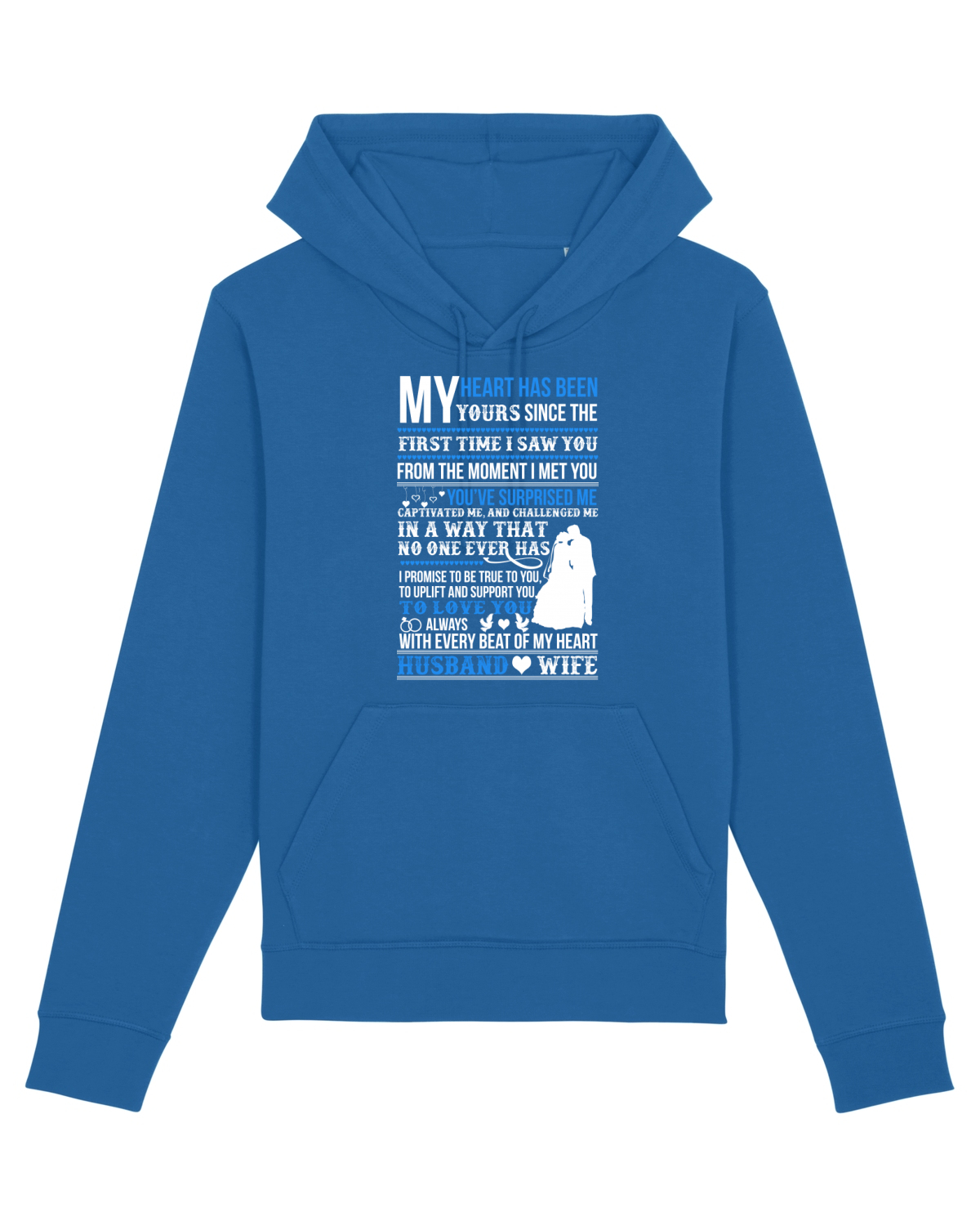 Hanorac Unisex Drummer Royal Blue