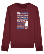 MY HUSBAND Bluză mânecă lungă Unisex Rise