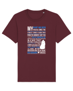 MY HUSBAND Tricou mânecă scurtă Unisex Rocker