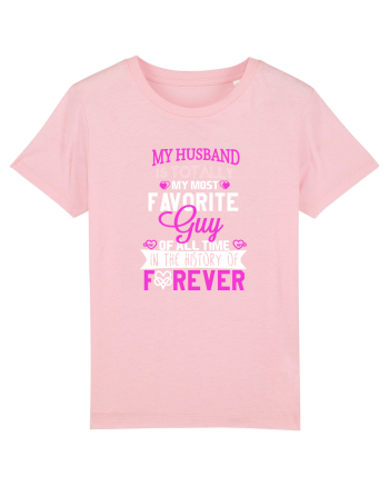 MY HUSBAND Cotton Pink