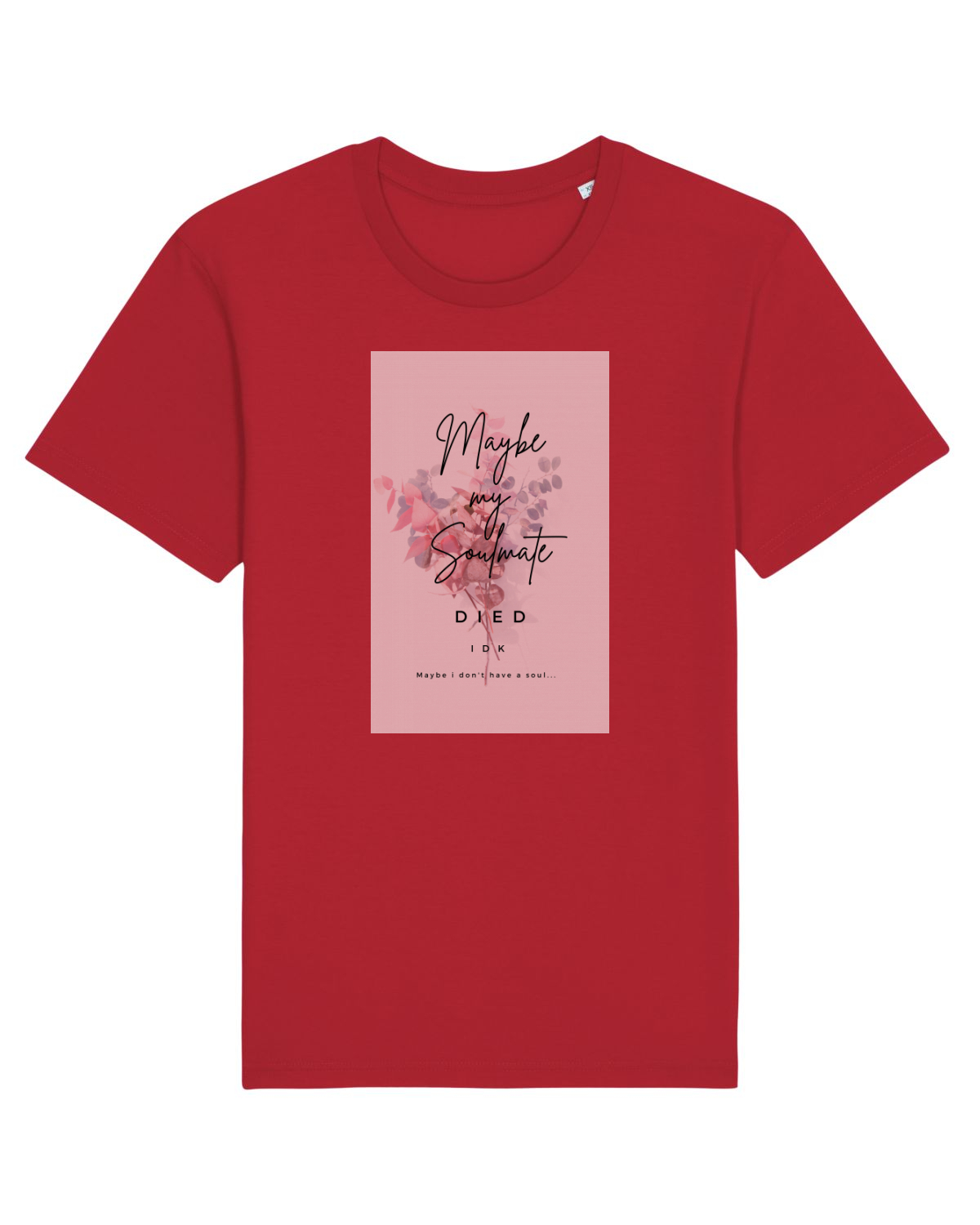 Tricou mânecă scurtă Unisex Rocker Red