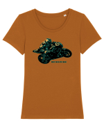 Ride your own Ride Tricou mânecă scurtă guler larg fitted Damă Expresser
