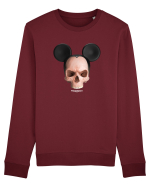 Craniu Darkmouse angry Bluză mânecă lungă Unisex Rise