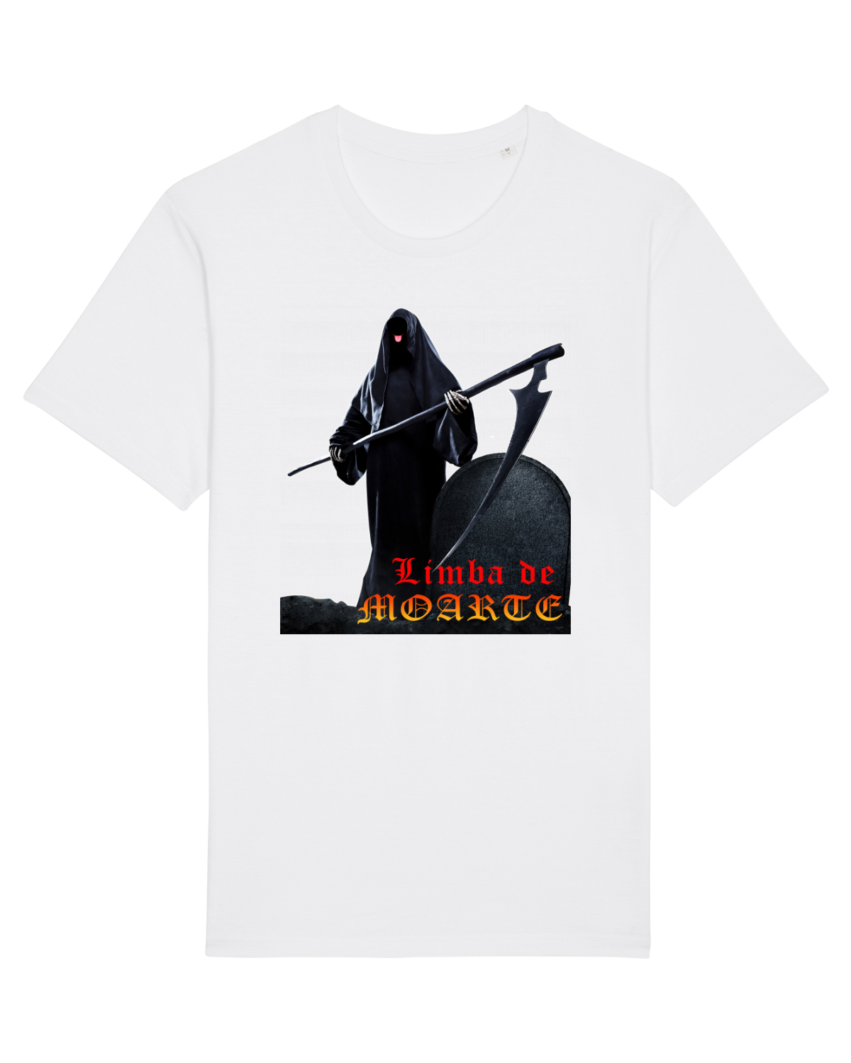 Tricou mânecă scurtă Unisex Rocker White