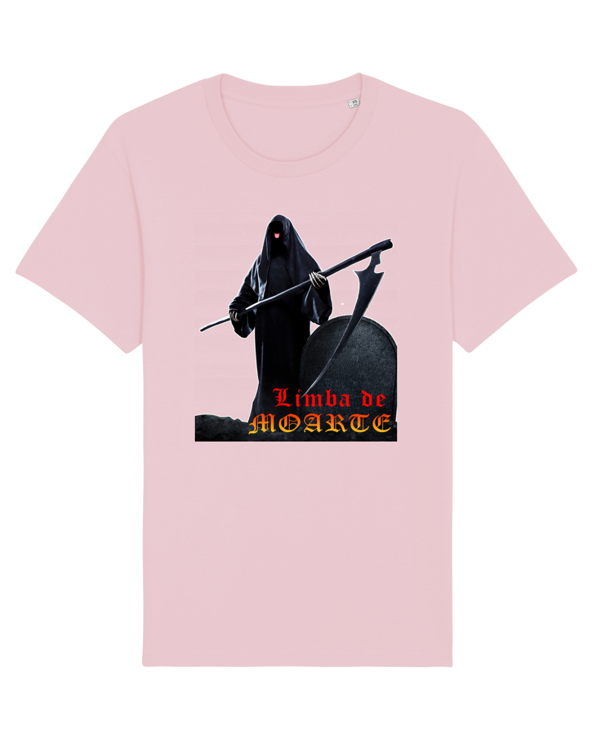 Tricou mânecă scurtă Unisex Rocker Cotton Pink