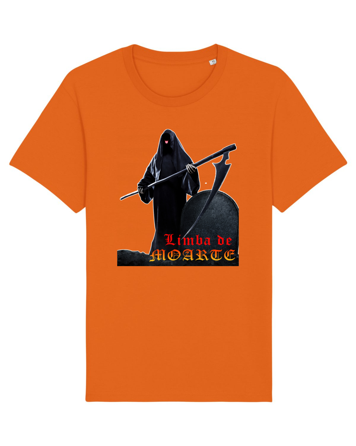 Tricou mânecă scurtă Unisex Rocker Bright Orange