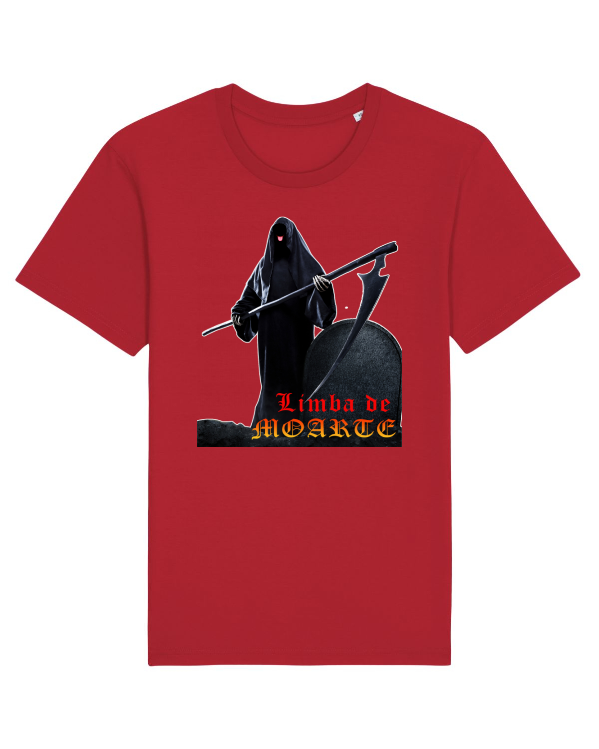 Tricou mânecă scurtă Unisex Rocker Red