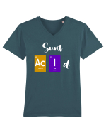 Sunt acid Tricou mânecă scurtă guler V Bărbat Presenter