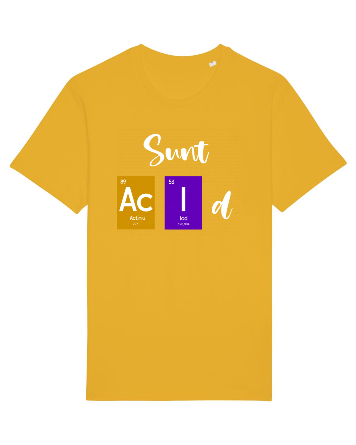 Tricou mânecă scurtă Unisex Rocker Spectra Yellow