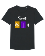 Sunt acid Tricou mânecă scurtă guler larg Bărbat Skater